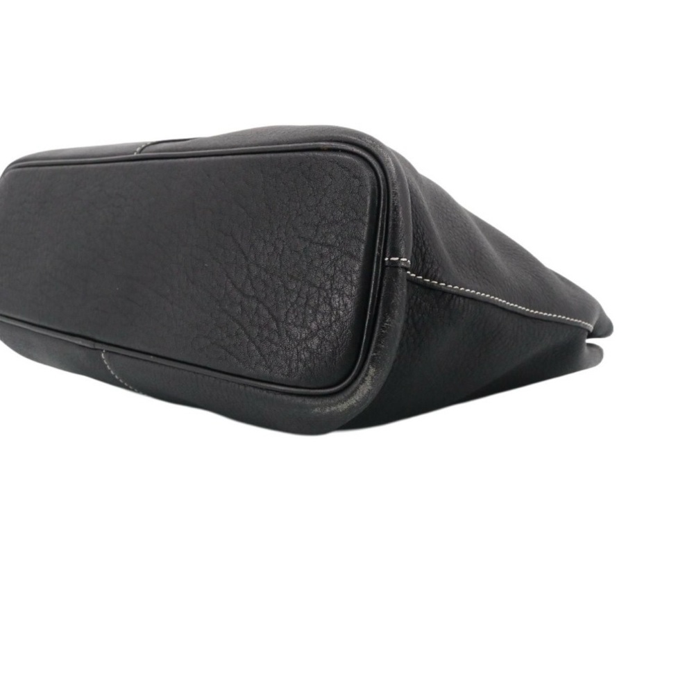 Burberry Black Leather Handbag w COA - Picture 7 of 7